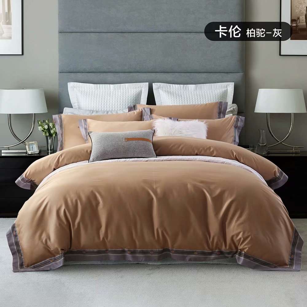 Yiwu Good Goods 100-count long-staple cotton Fine yarn High Weave and high density Four-piece set, high-end and elegant style Application Scenario