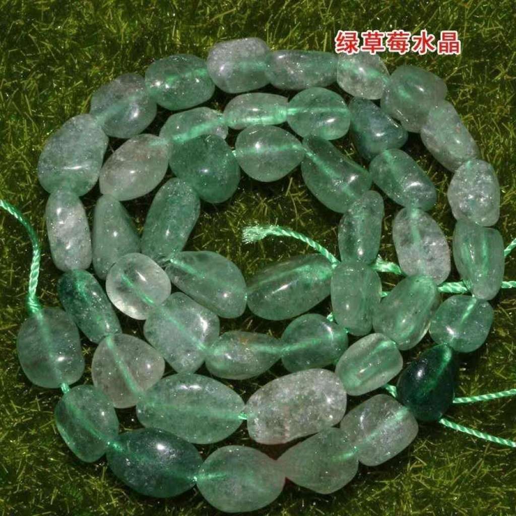 Unoptimized natural purple agate irregular shaped crushed stone scattered beads 8-10mm DIY beaded handicraft material accessories Specification image