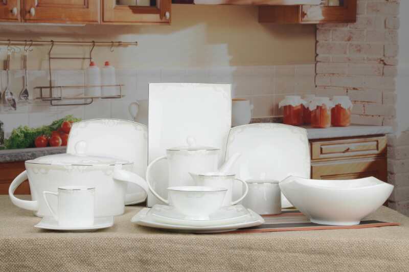 陶瓷餐具（61头真骨瓷高档西餐具）每箱一套详情图2