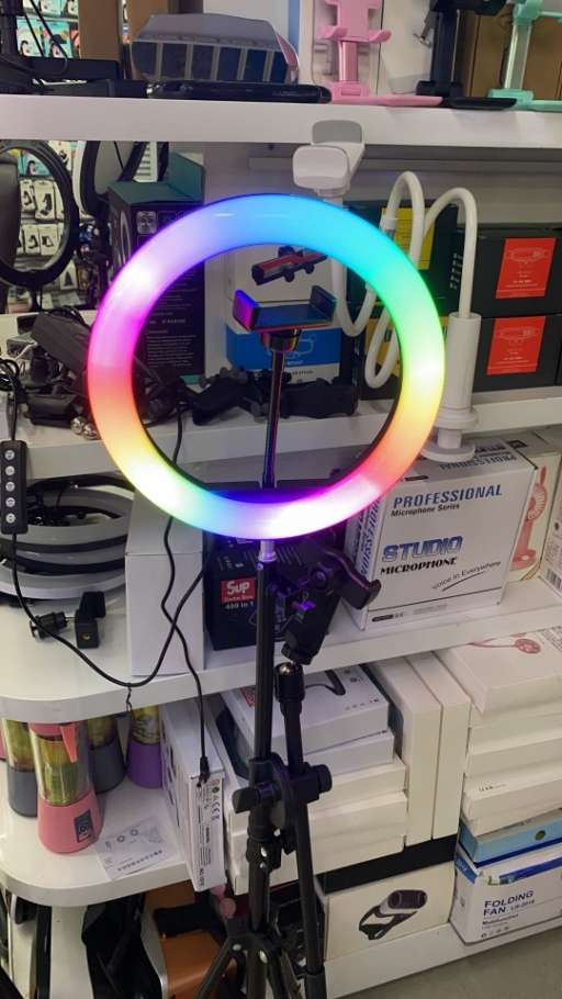Colorful supplementary light live light 10 "RGB magic color ring light Beautiful color light mobile phone live photography light