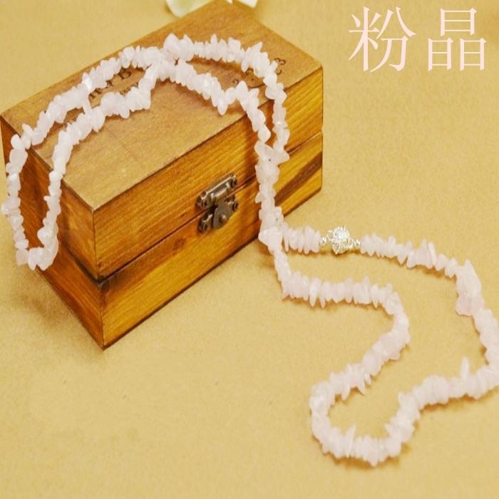 天然碎石长链多圈手链两用女士装饰品详情图7