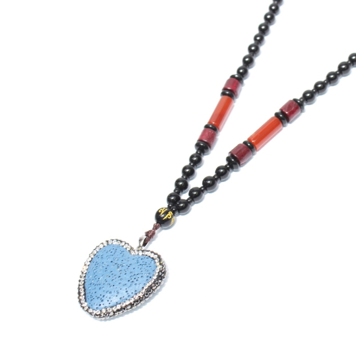 Rose Angel Korean heart-shaped pendant, multiple diamond heart-shaped necklaces, Valentine's Day gift jewelry wholesale Application Scenario