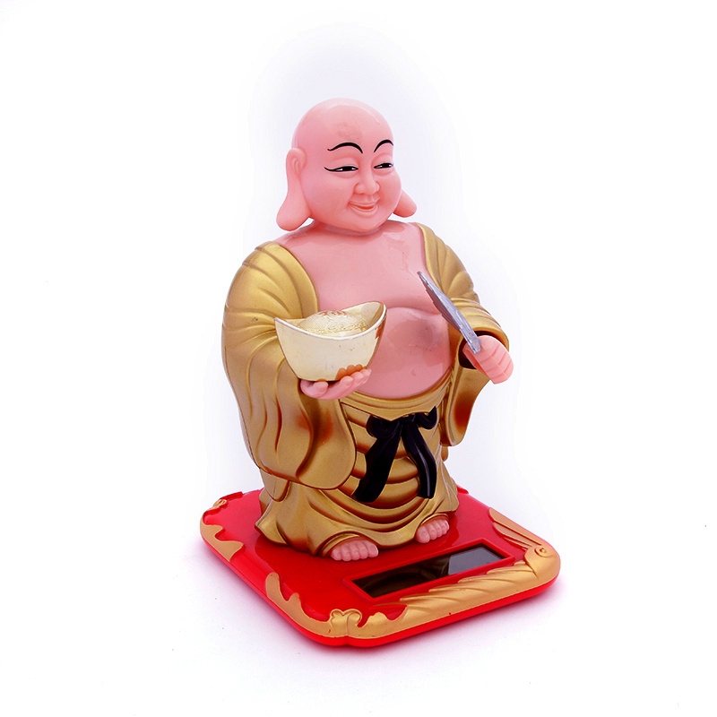 Small solar head fan Maitreya, the opening of creative gifts gifts "Meilong Yu boutique" manufacturers direct