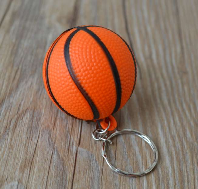 4.0cm basketball key ring thumbnail