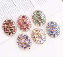Exaggerated multicolor plexiglass point drill lug clip