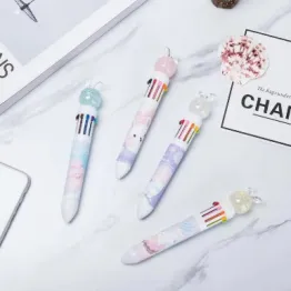 Yiwu's quality products: Cute ten-color ballpoint pens from Choucheng Pen Pal detail image 3