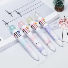 Yiwu's quality products: Cute ten-color ballpoint pens from Choucheng Pen Pal detail image 2