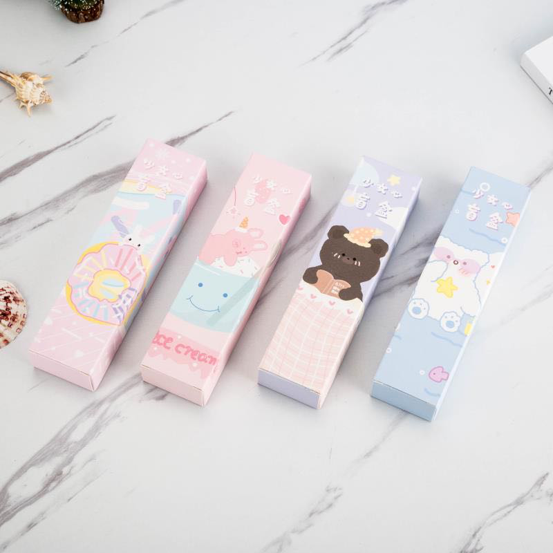 义乌好货 柚子88317少女心盲盒中性笔水笔学习用品详情图1