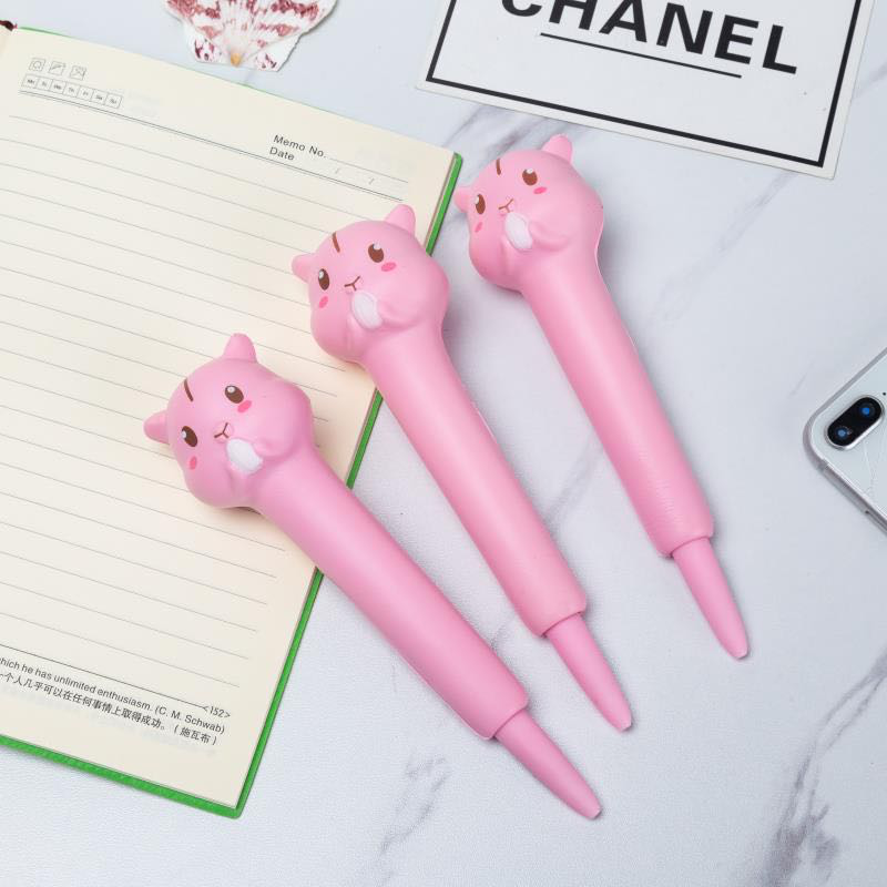 义乌好货 柚子88505小仓鼠减压笔中性笔水笔工艺笔详情图3