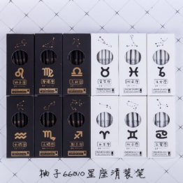 Yiwu Good Goods Choucheng Pen Pal Constellation Clear Pack Pen detail image 1
