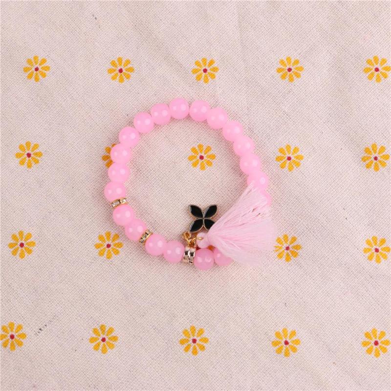 Natural chalcedony single-loop bracelet for trendy women, a fresh and fashionable silver leaf jewelry that makes you rich overnight undefined