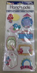 义乌好货 佳弘贴纸 手工层层纸板贴详情图1
