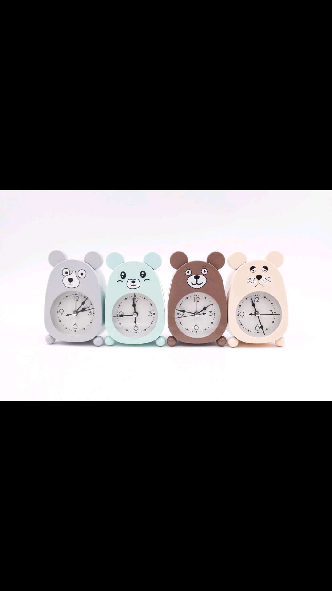 Cute little fuzzy alarm clock thumbnail