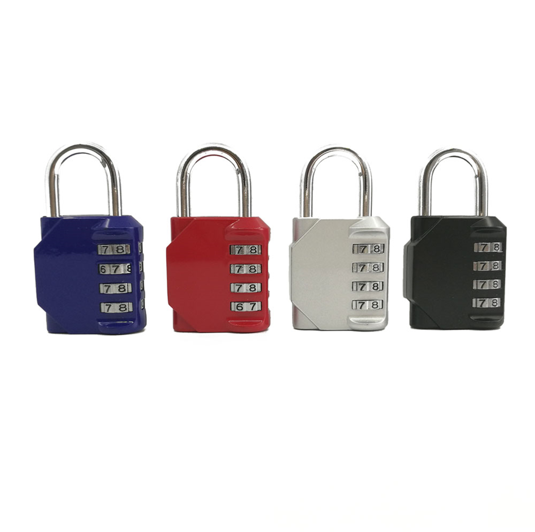 CH-604 大号4位数字机械密码锁健身房柜子箱包密码挂锁详情图2