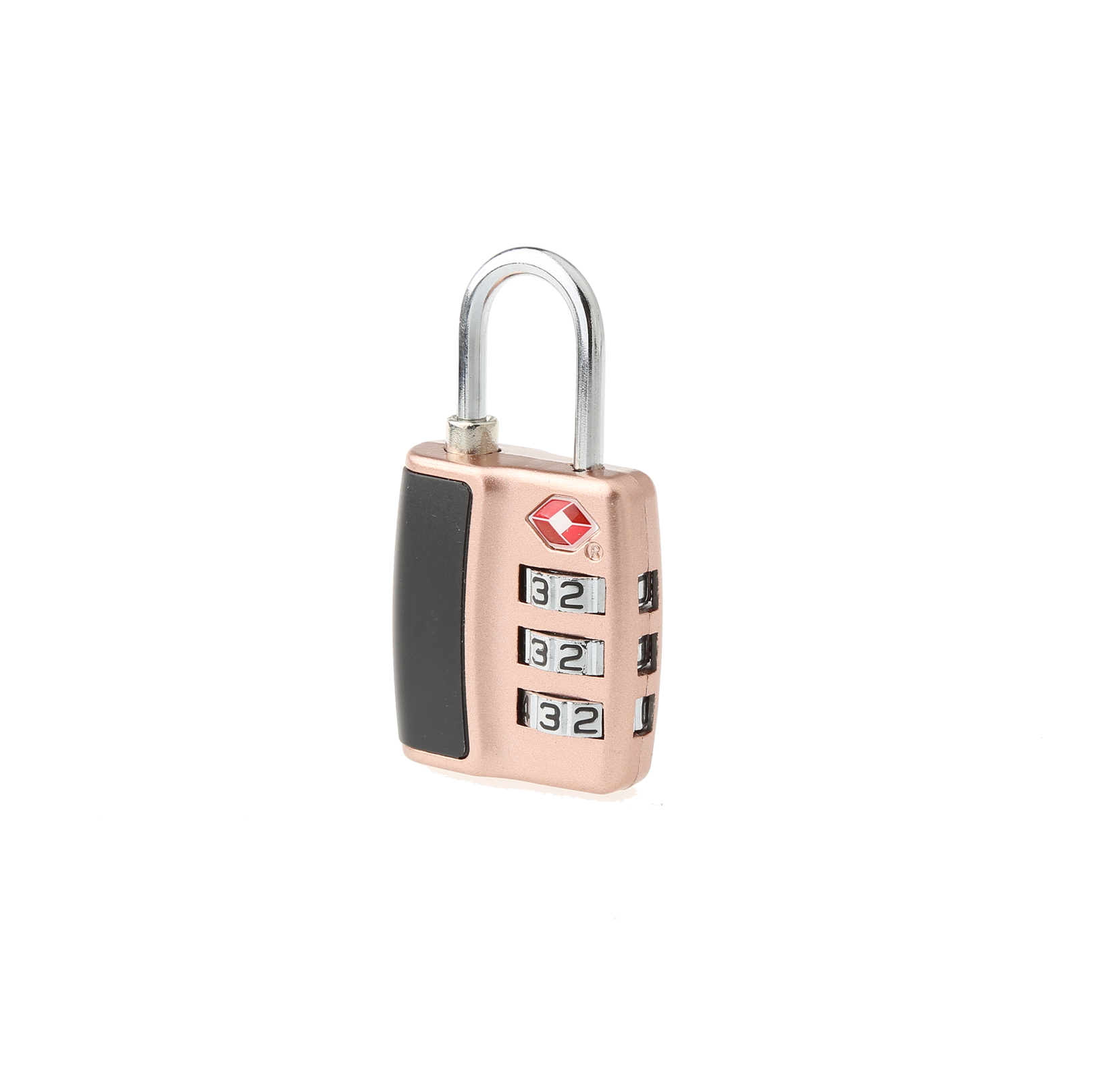 TSA552 New type customs password lock 3-digit zinc alloy password padlock Travel bag lock Customs lock detail image 3