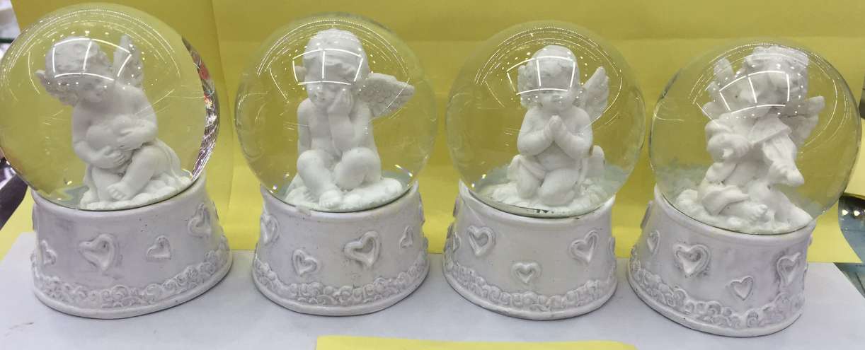 树脂天使小水球