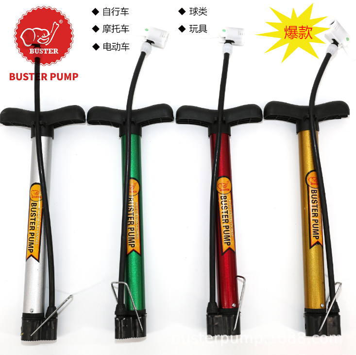义乌好货  A320自行车电动摩托车橡皮艇球类玩具高压打气筒详情图1
