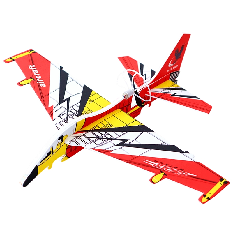 电动飞机玩具儿童泡沫小飞机航模模型拼装手抛充电户外战斗滑翔机小飞机详情图1
