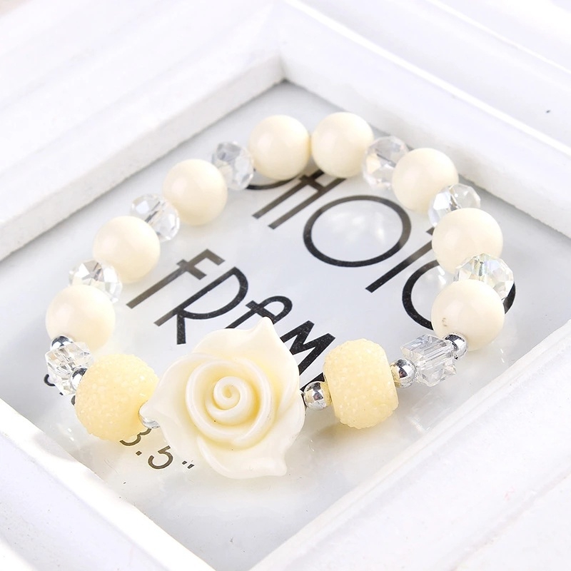 Wholesale of natural purple and white crystal colored bracelets, cross-border bestsellers on Amazon AliExpress undefined