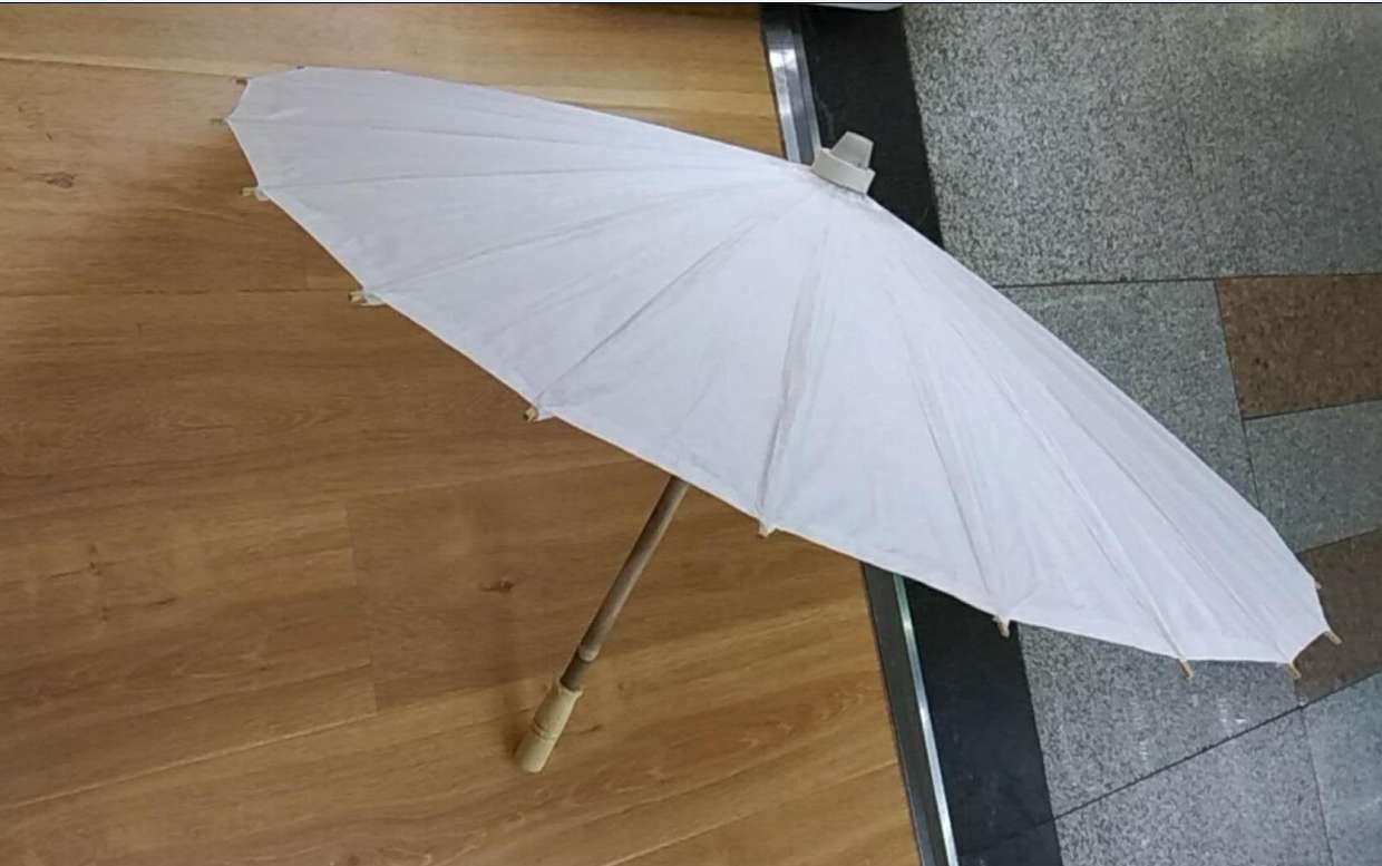 多规格白纸伞，tiy绘画伞，具体尺寸价格请询13806795012详情图4