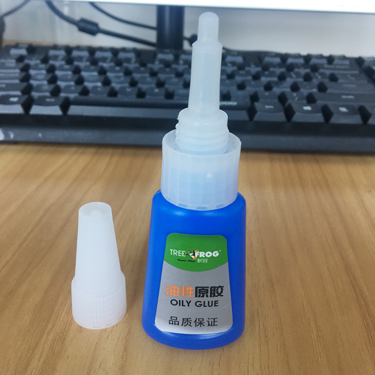 义乌好货 高强油性胶焊接剂跑江湖地摊胶水小瓶装树蛙油性胶20克详情图3