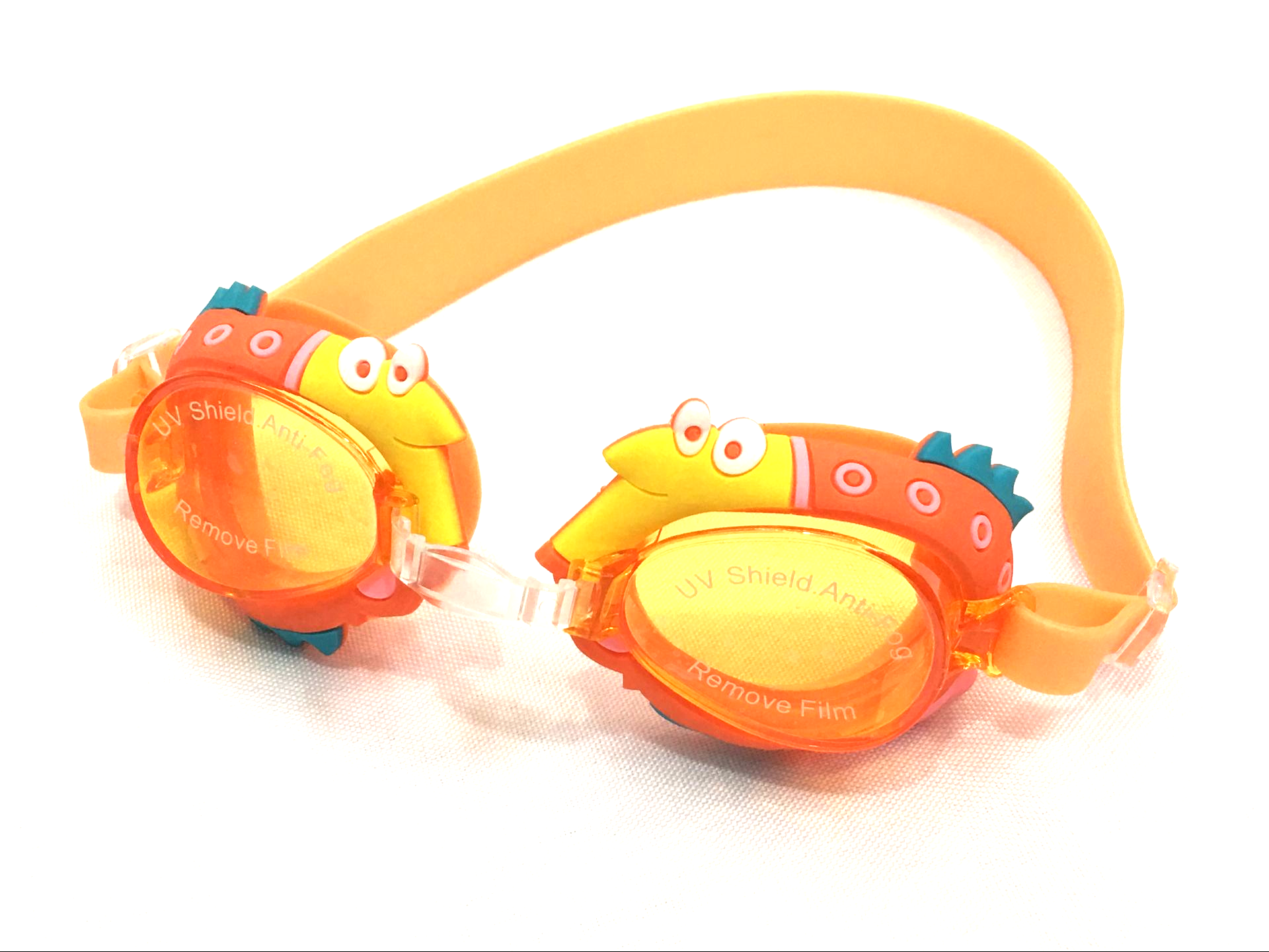 Feiduo swimming goggles, children's swimming goggles, children's cartoon swimming goggles, anti-fog swimming goggles manufacturer supplies in stock for export detail image 5