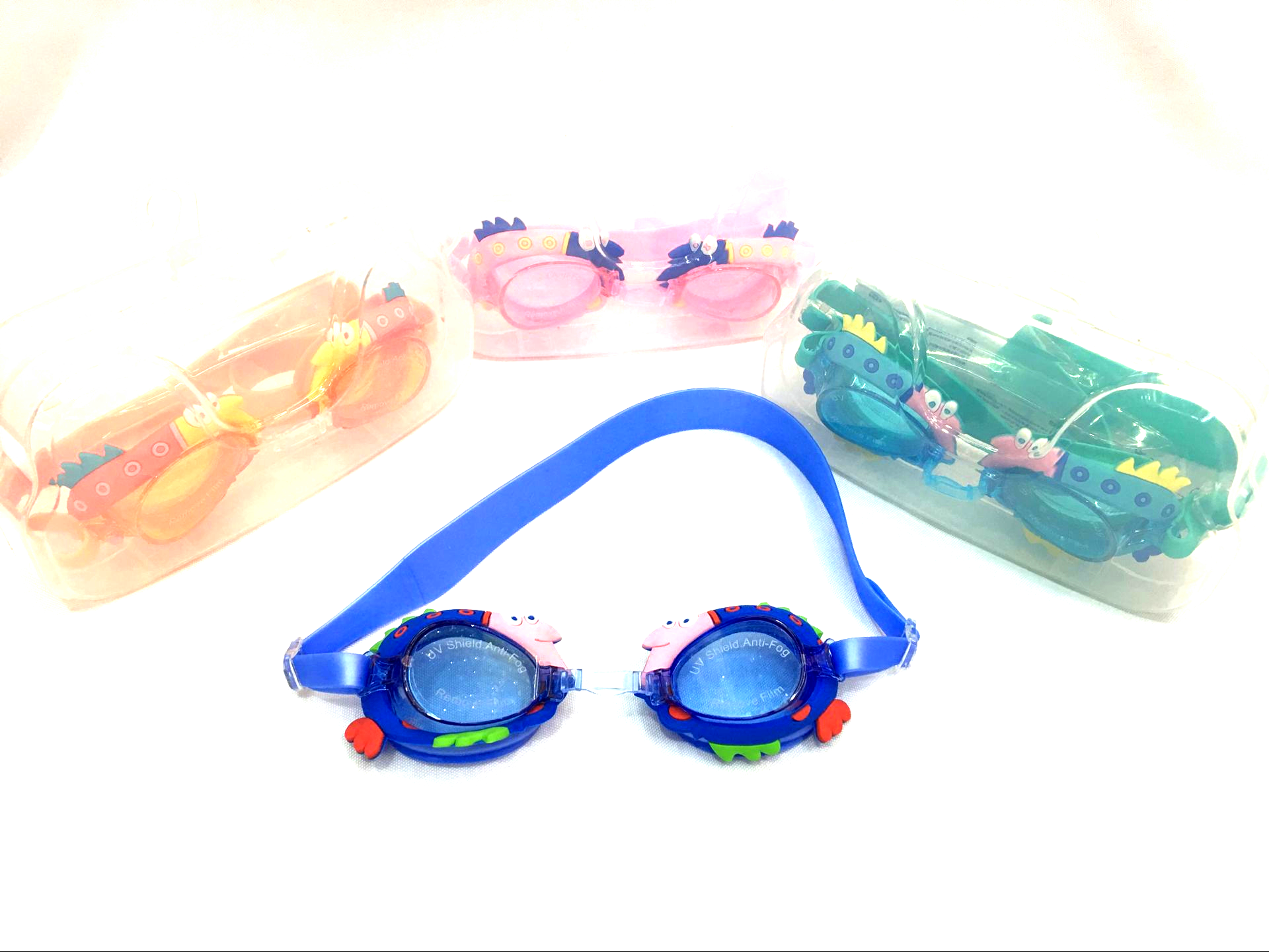 Feiduo swimming goggles, children's swimming goggles, children's cartoon swimming goggles, anti-fog swimming goggles manufacturer supplies in stock for export detail image 6