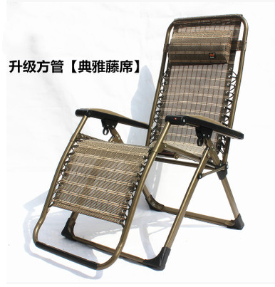 Lounge chair, square tube office lunch break folding chair, home beach leisure chair, reclining chair, luxury lounge chair, lounge chair detail image 3