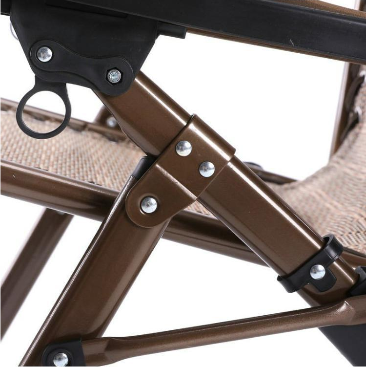 Lounge chair, square tube office lunch break folding chair, home beach leisure chair, reclining chair, luxury lounge chair, lounge chair detail image 5