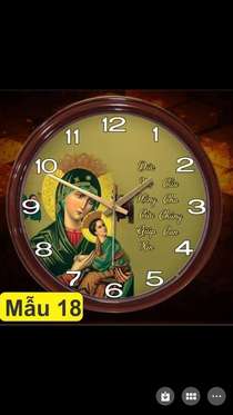 The church wall clock