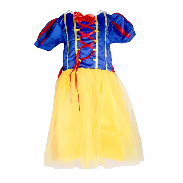 儿童表演服装白雪公主裙 舞台表演装 万圣节服装细节图