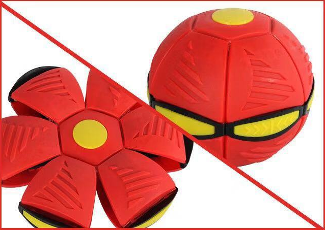 抖音踩踩球弹力变形魔幻飞碟飞盘踩扁发泄弹跳球儿童户外运动玩具详情12