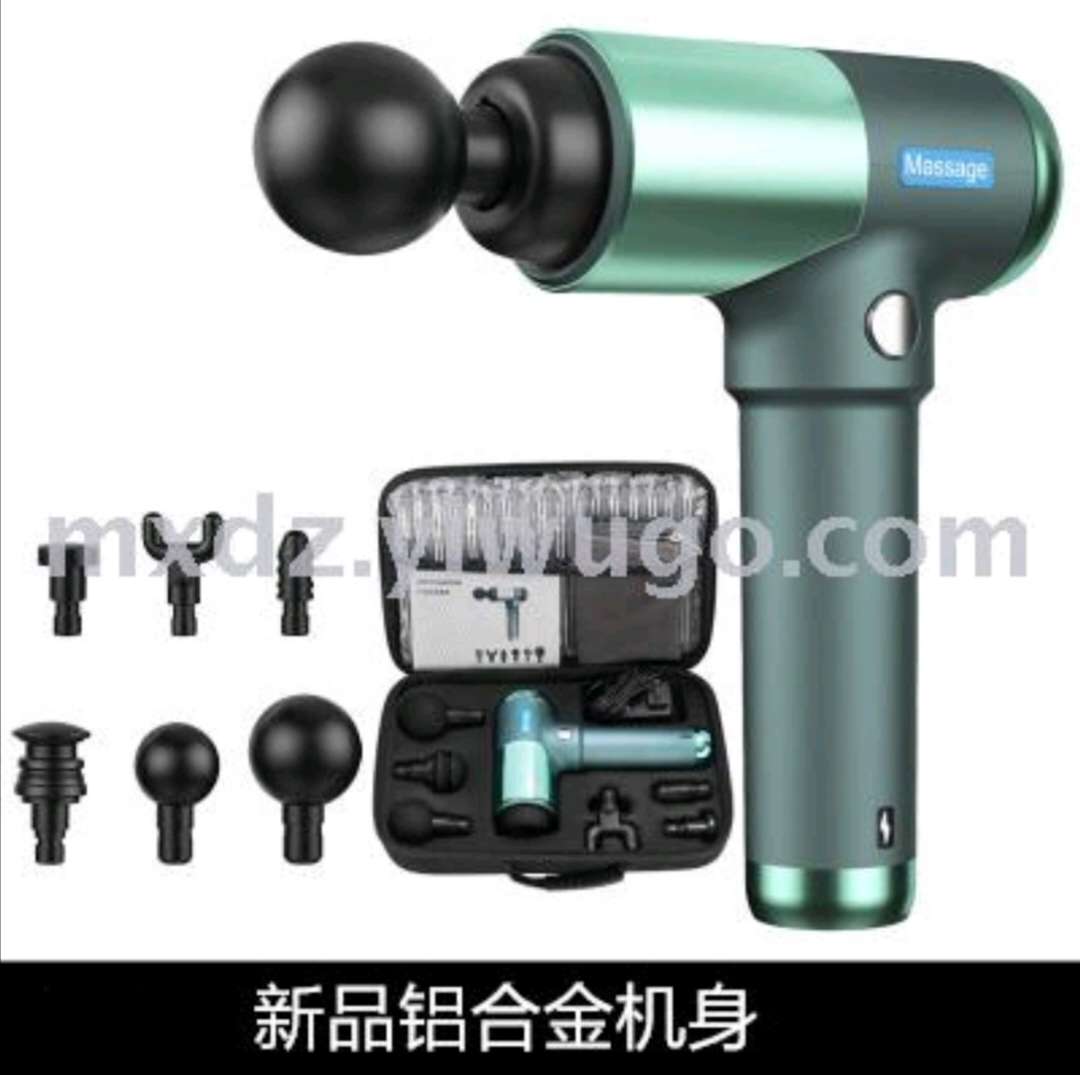 Fascia gun, muscle fascia massage gun, massage instrument, massage physiotherapy and fitness instrument, high frequency vibration, full body massage instrument, No. 3 details Picture