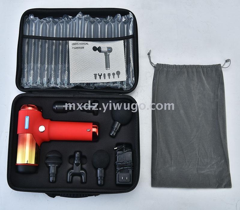 Fascia gun, muscle fascia massage gun, massage instrument, massage physiotherapy and fitness instrument, high frequency vibration, full body massage instrument, No. 3 undefined