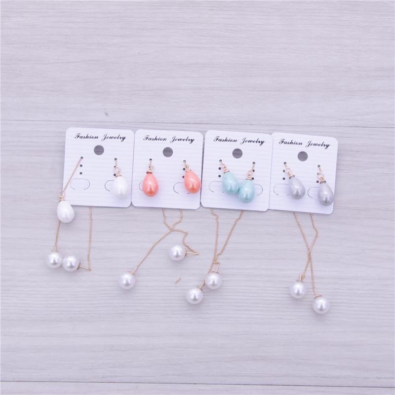 Korean-style accessories and earrings are fashionable, simple, classic and versatile. Carefully selected stud earrings, pearl earrings with real gold plating, and ear thread for women undefined