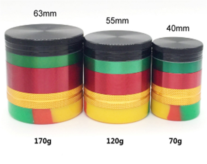 PT55-5硅胶底铝材磨烟器 一件120个起做 直径55mm