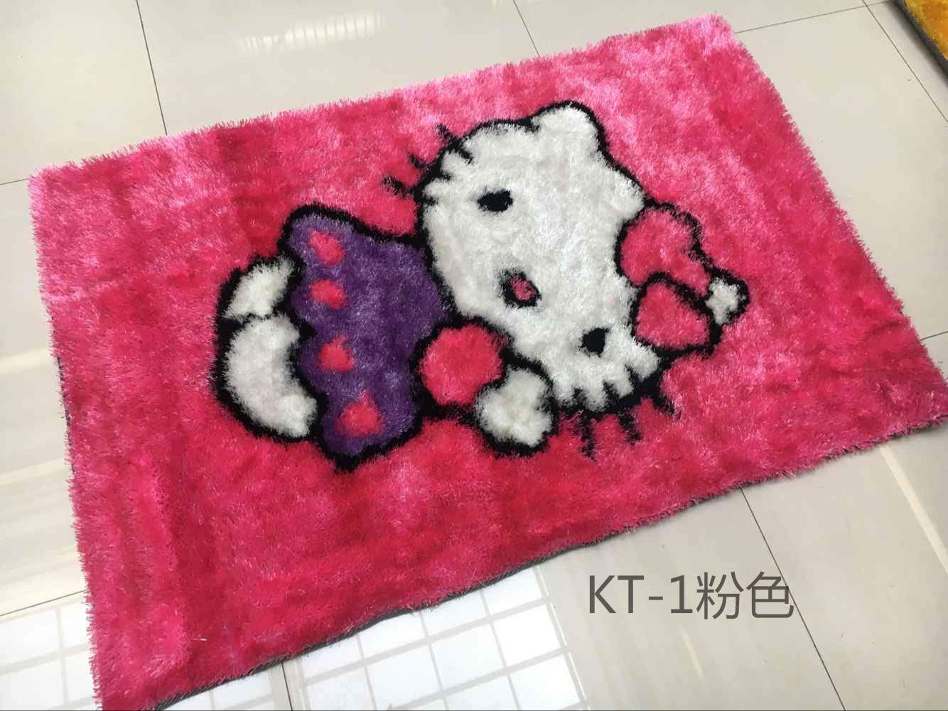 Cute cartoon anime children's room carpet living room boy bedroom bedside girl crawling mat 100*150 detail image 2