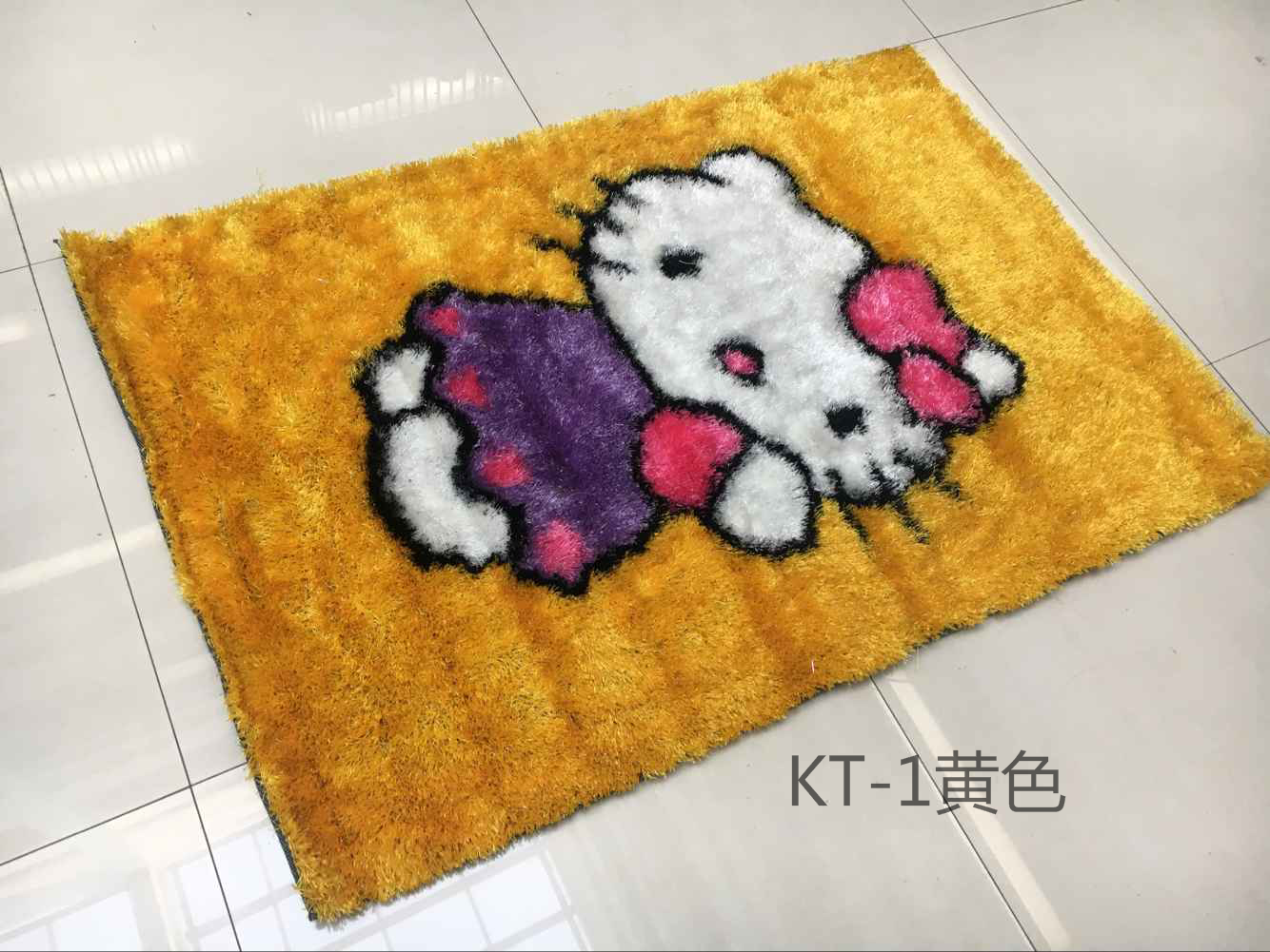Cute cartoon anime children's room carpet living room boy bedroom bedside girl crawling mat 100*150 detail image 1