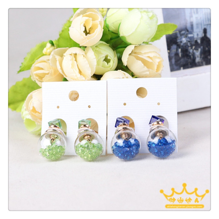 精简/高颜值/耳钉细节图