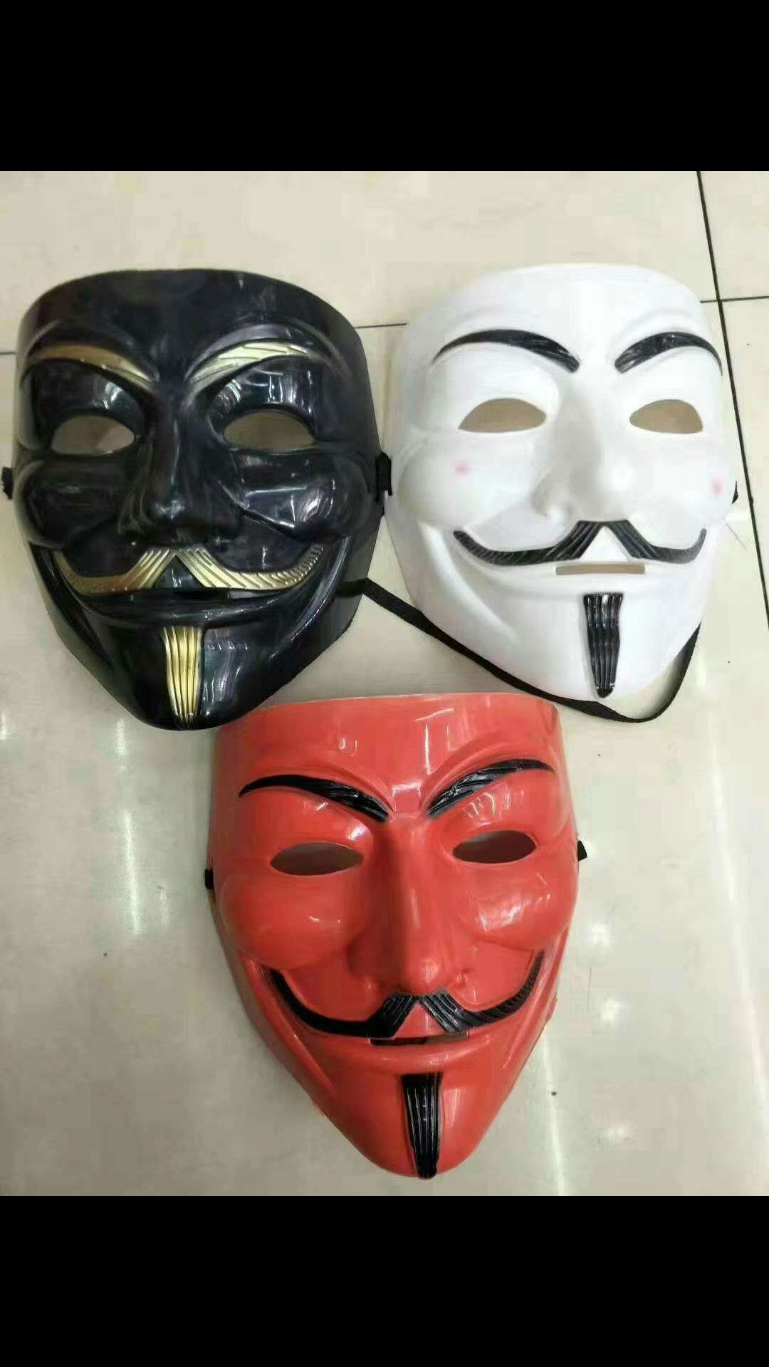 热销网红爆款V字面具