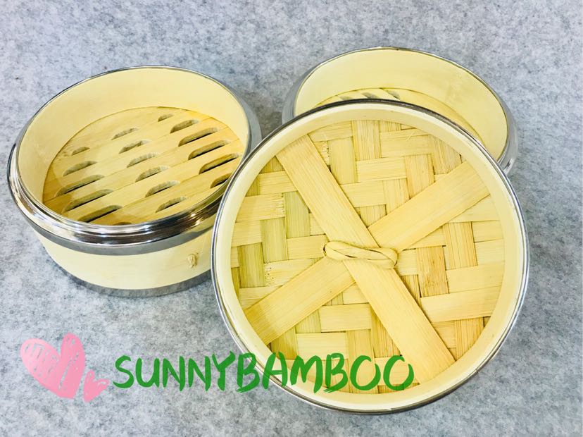 Yiwu Good Goods home steamer, deep bamboo steamer, bamboo steamer drawer, steamed bun steamer, handmade steamer drawer, steaming rack detail image 3