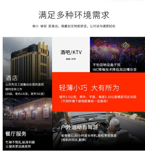 宝锋BF666S对讲机迷你大功率手持民用公里50宝峰户外小型车载电台详情5