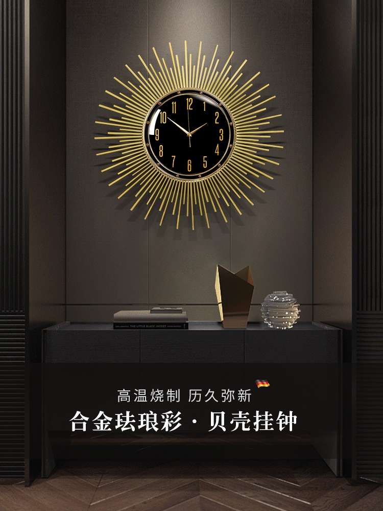 挂钟、壁钟、墙贴钟实物图