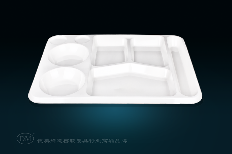Divided fast-food box 6817 School cafeteria factory special amine lunch box six divided lunch box five four three six separate set lunch box thumbnail
