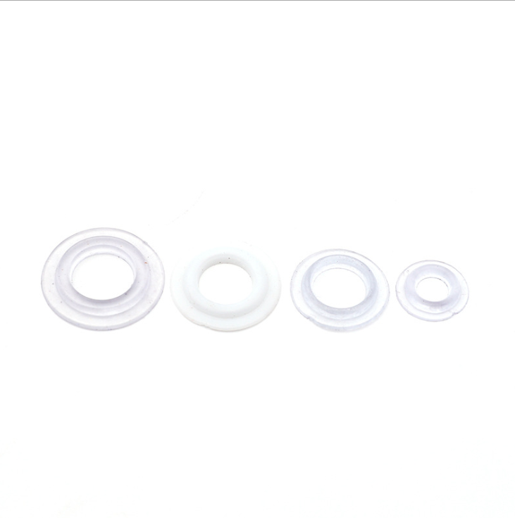 厂家直销PVC软胶鸡眼耐磨烫片透明气眼多规格热压软气眼扣详情图3