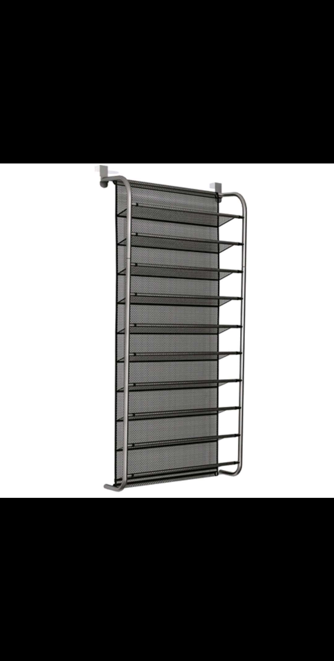 Cross-Border Shoe Rack Behind The Door Multi-Layer Simple Household Economy Shoe Cabinet Wall-Mounted Dormitory Space Saving details Picture