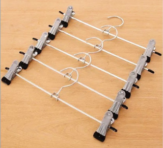 Galvanized metal stainless steel pants clip pants clip pants rack supply metal wire clip pants clip dipped iron clip crossbar iron clip wire clip Yiwu daily supplies wholesale street stalls thumbnail
