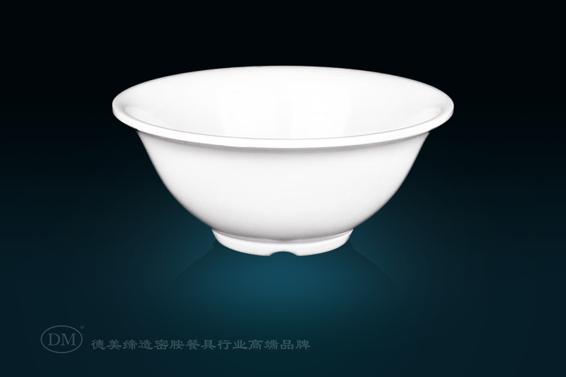 Meimide 5005-2 Imitation porcelain bowl rice bowl soup bowl porridge bowl Canteen rice bowl hotel