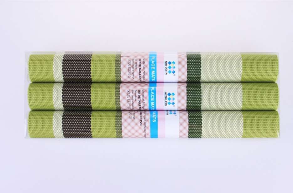 Teslin placemat pvc gift box packaging is a great gift. Direct sales and wholesale from the placemat manufacturer