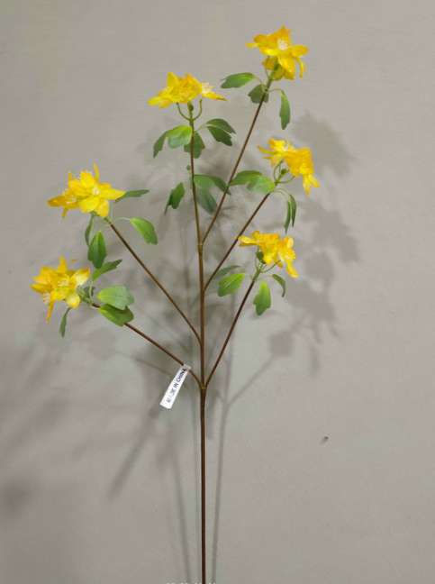单支水叮花 仿真花 假花 人造花 家居工艺品酒店婚庆装饰